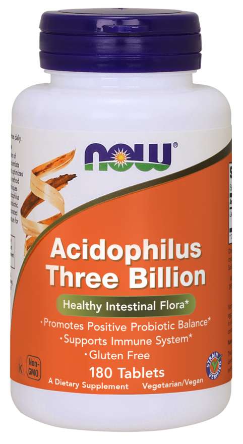 Acidophilus Three Billion Tablets