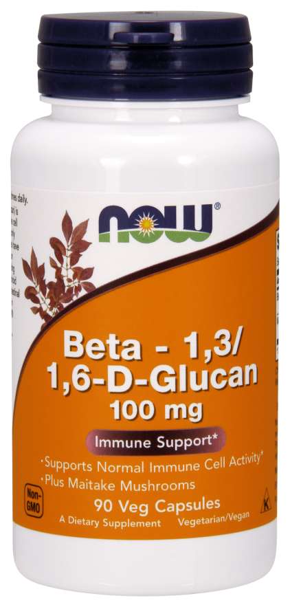 Beta 1,3/1,6- D -Glucan 100 mg Veg Capsules