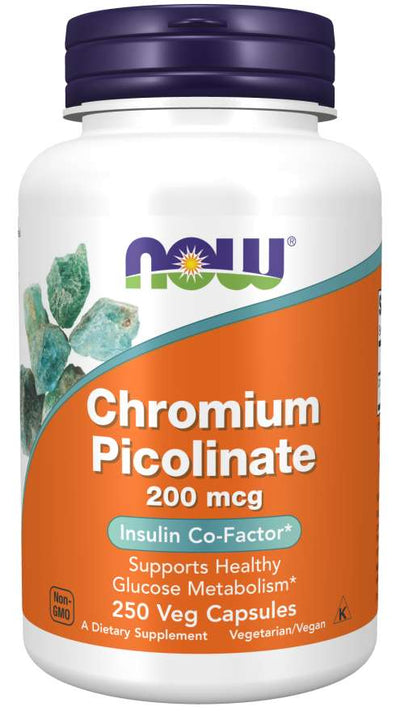 Chromium Picolinate 200 mcg Veg Capsules