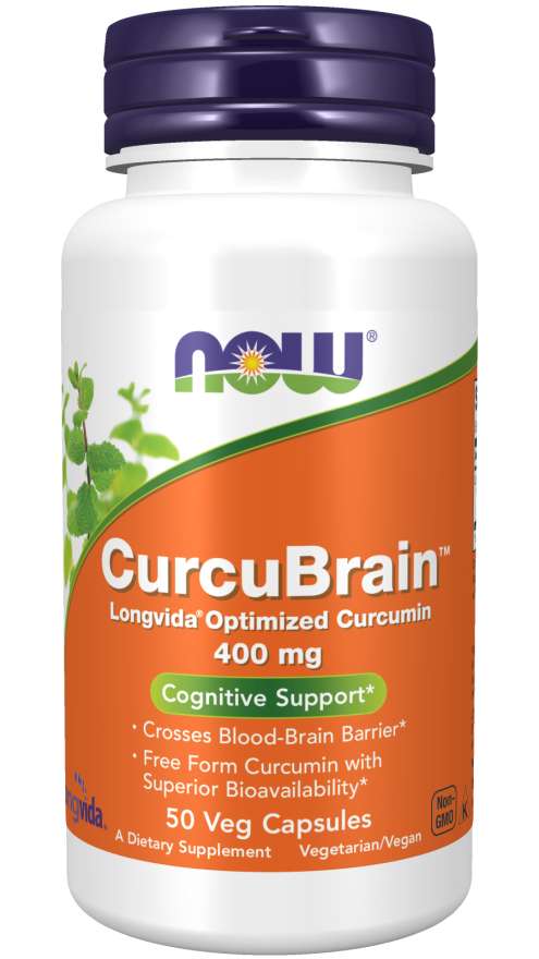 CurcuBrain™ 400 mg Veg Capsules