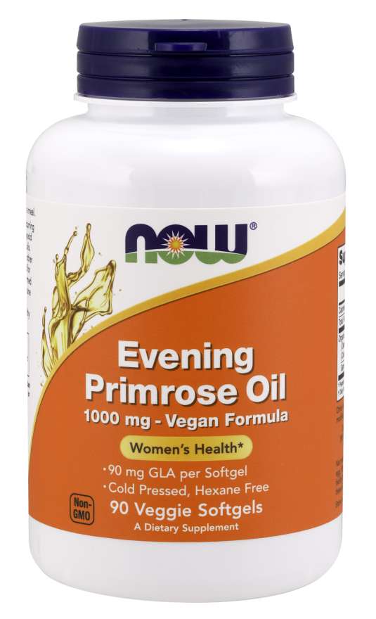 Evening Primrose Oil 1000 mg Vegan Formula Veggie Softgels