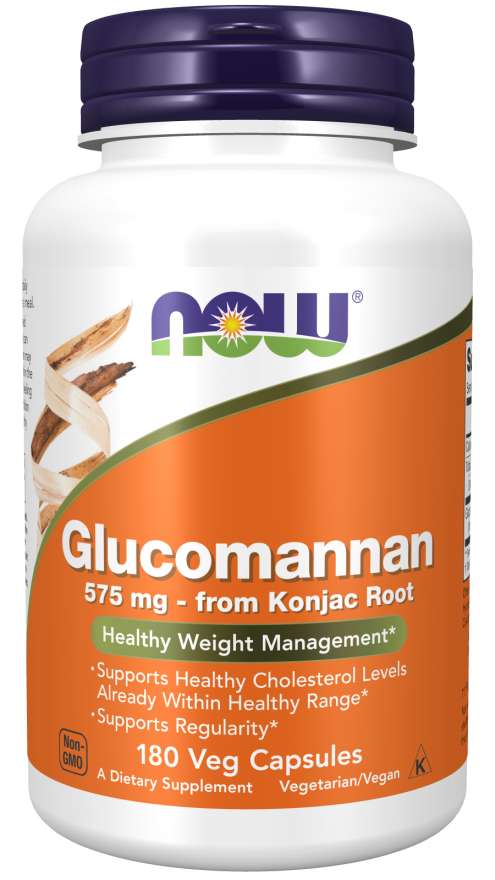 Glucomannan 575 mg Veg Capsules