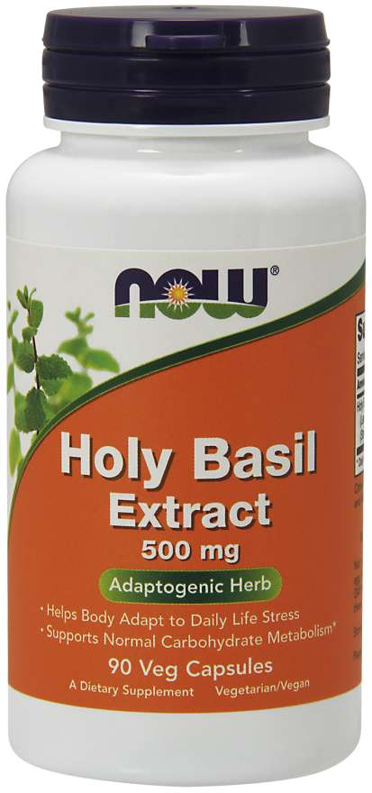 Holy Basil Extract 500 mg Veg Capsules