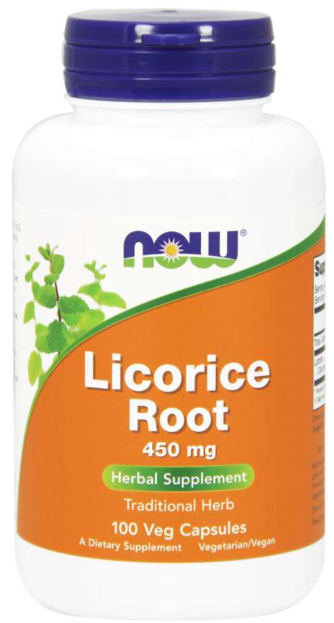 Licorice Root 450 mg Veg Capsules