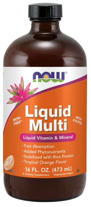 Liquid Multi, Tropical Orange Flavor