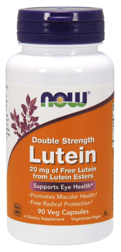 Lutein, Double Strength 20 mg Veg Capsules