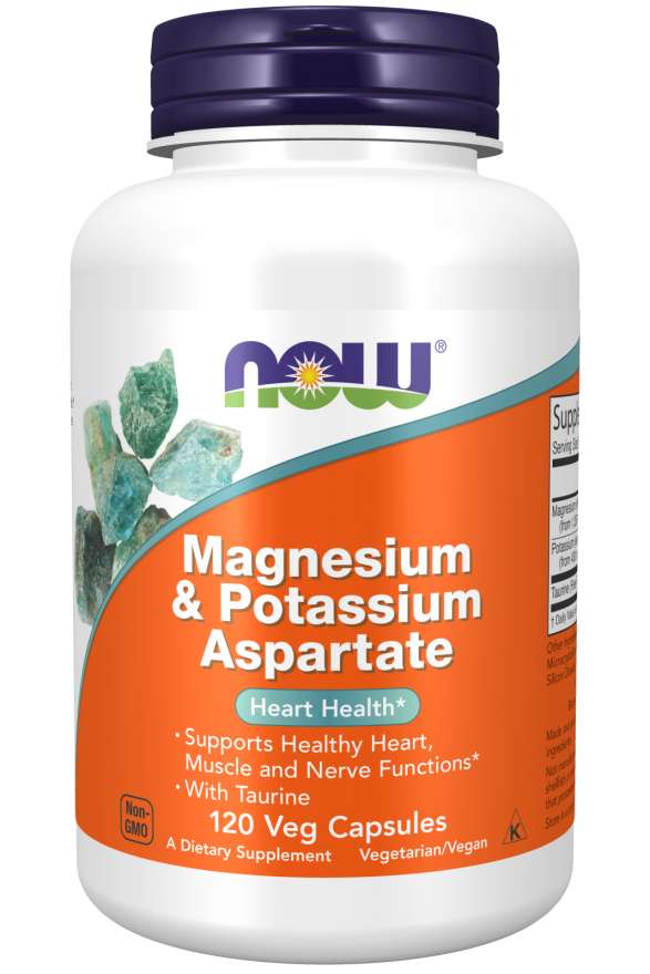 Magnesium & Potassium Aspartate Veg Capsules