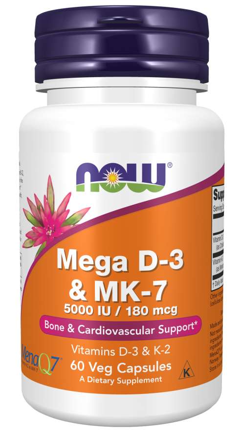 Mega D-3 & MK-7 Veg Capsules