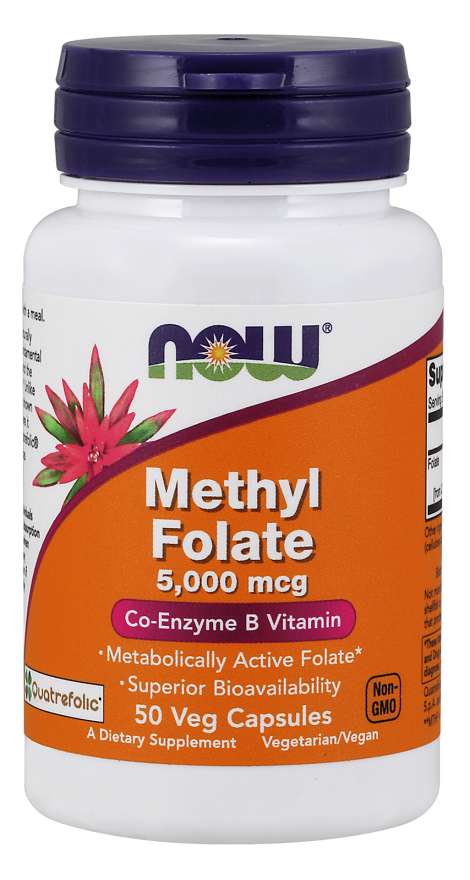 Methyl Folate 5000 mcg Veg Capsules