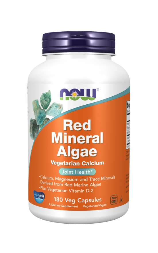 Red Mineral Algae Veg Capsules