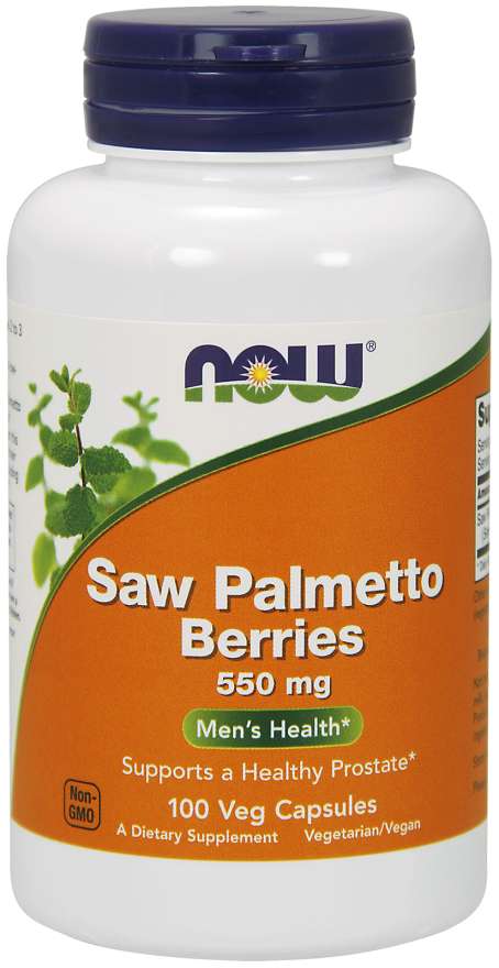 Saw Palmetto Berries 550 mg Veg Capsules