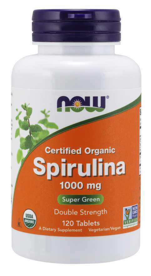 Spirulina 1,000 mg Tablets, Organic