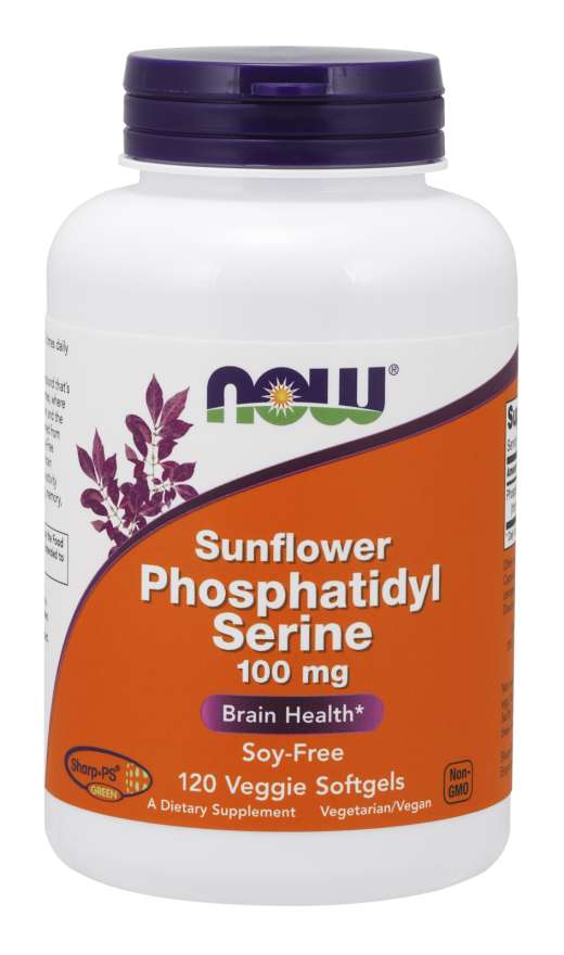 Sunflower Phosphatidyl Serine 100 mg Veggie Softgels