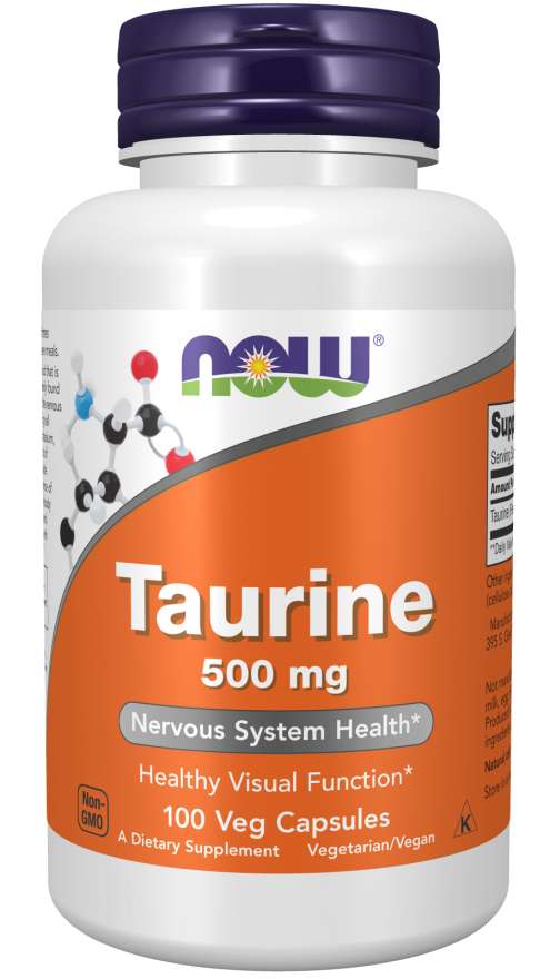 Taurine 500 mg Veg Capsules