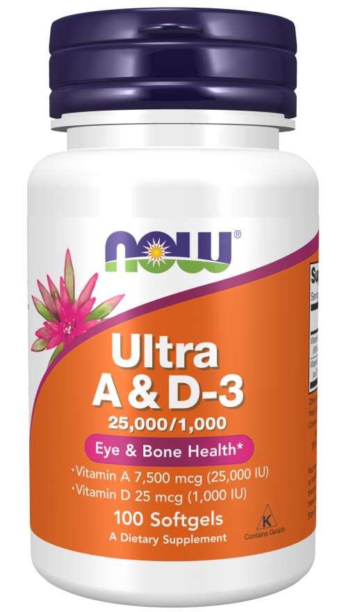 Ultra A & D-3 25,000/1,000 Softgels