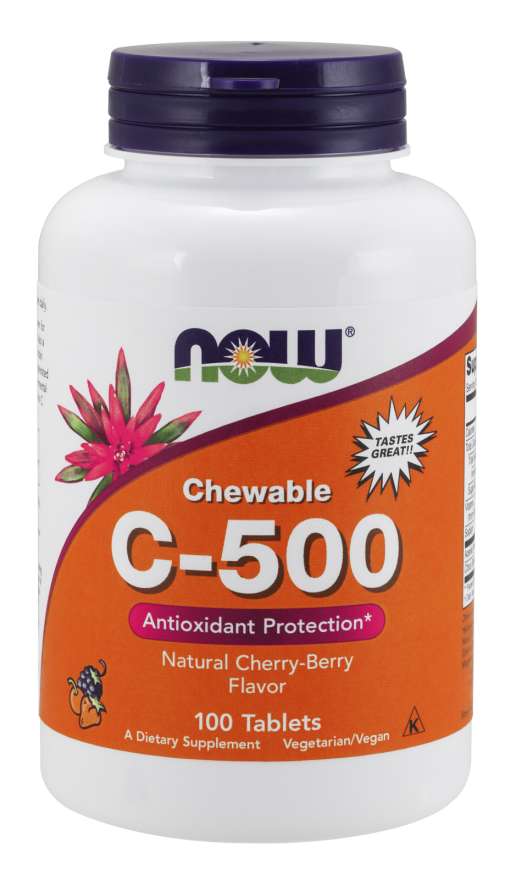 Vitamin C-500 Cherry Chewable Tablets