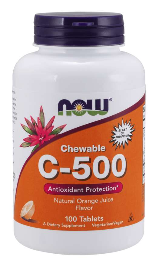 Vitamin C-500 Orange Chewable Tablets