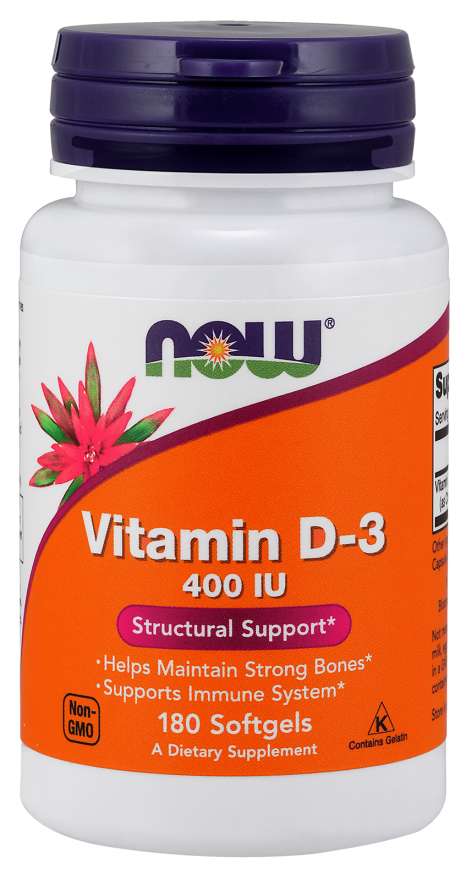 Vitamin D-3 400 IU Softgels