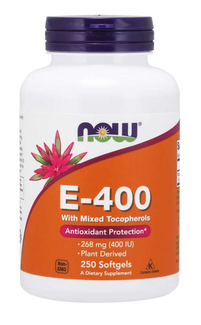 Vitamin E-400 With Mixed Tocopherols Softgels