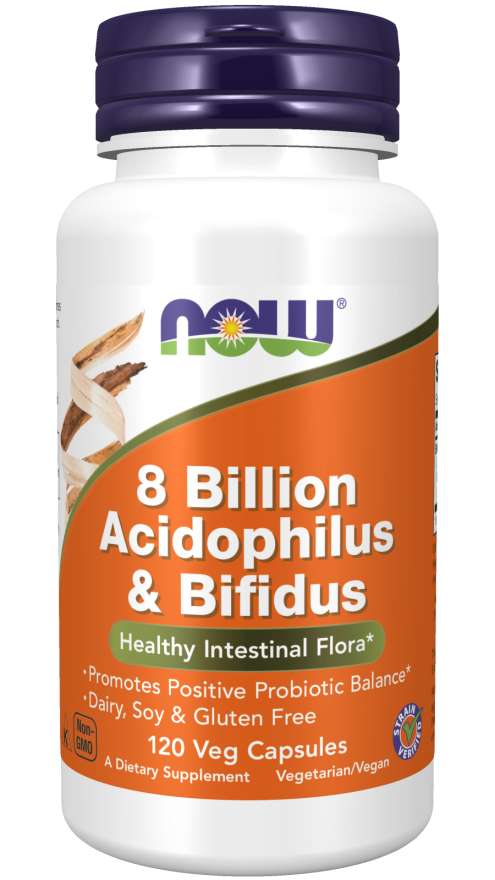 8 Billion Acidophilus & Bifidus Veg Capsules