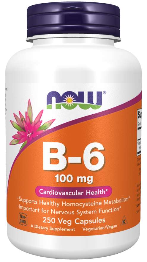 Vitamin B-6 100 mg Veg Capsules