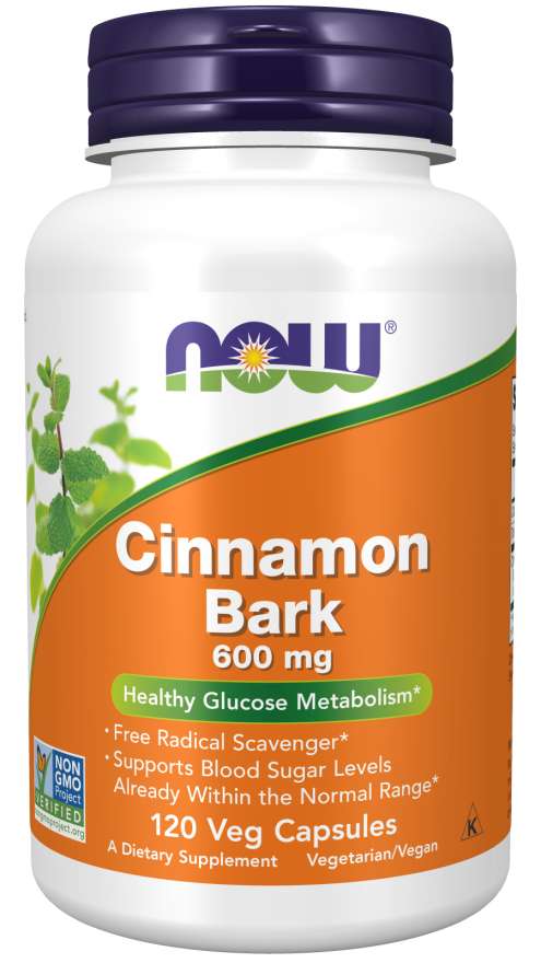 Cinnamon Bark 600 mg Veg Capsules