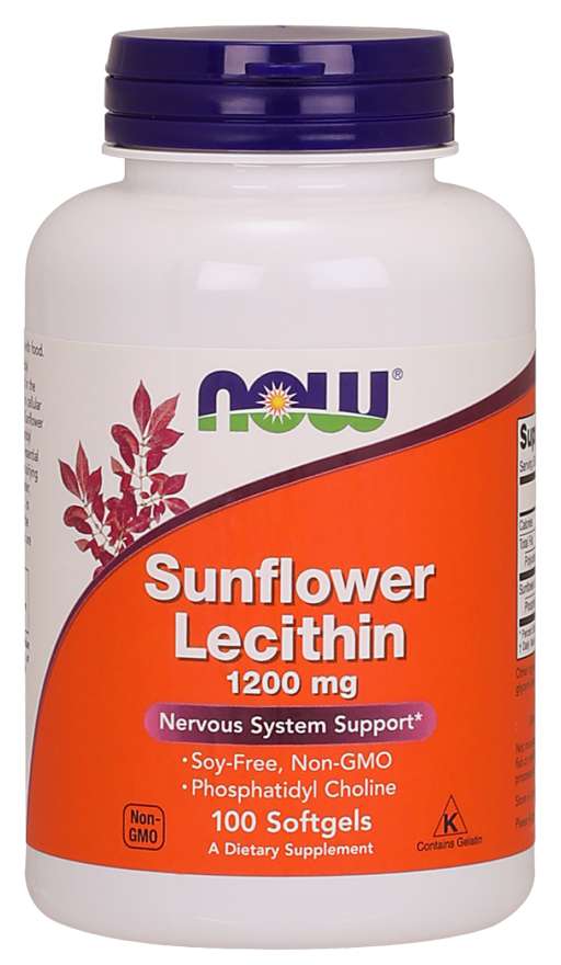 Sunflower Lecithin 1200 mg Softgels