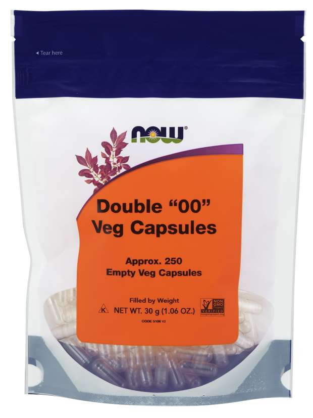 Empty Capsules, Vegetarian, Double "00"