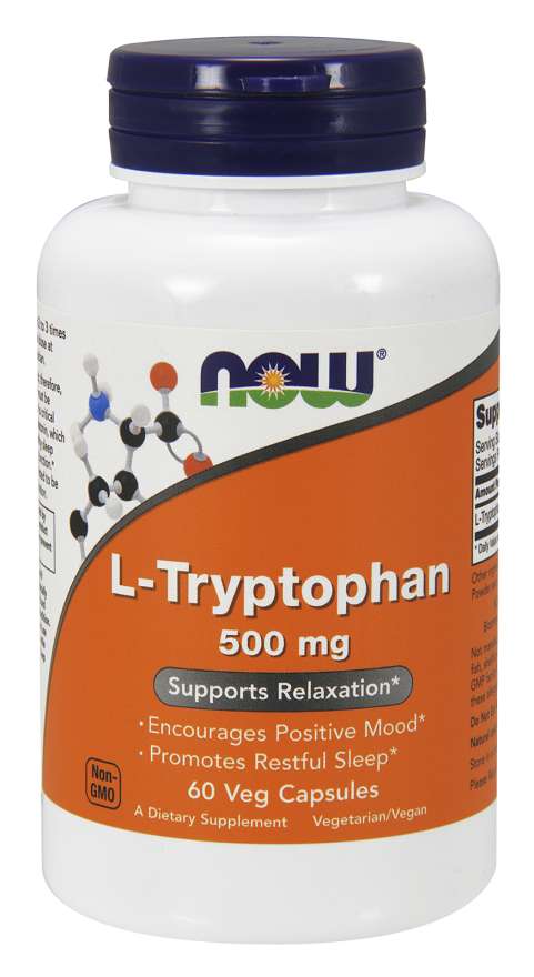 L-Tryptophan 500 mg Veg Capsules