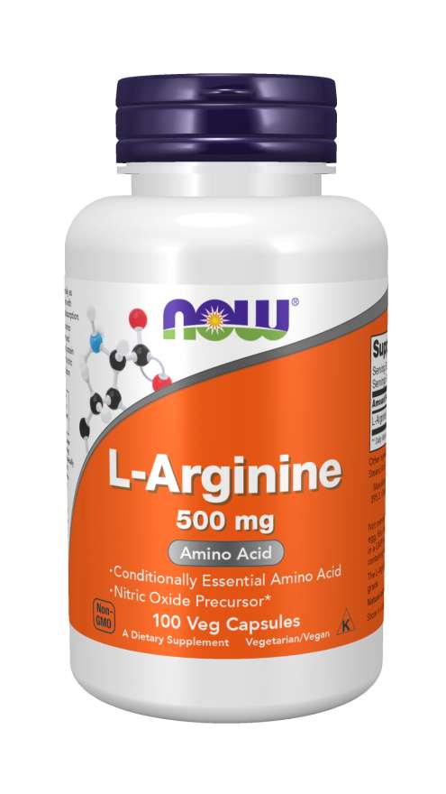 L-Arginine 500 mg Veg Capsules