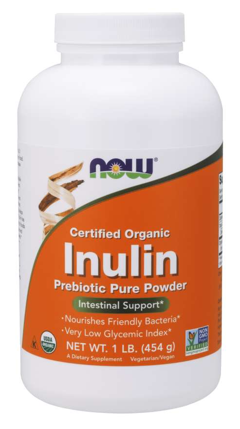 Inulin Prebiotic Pure Powder, Organic