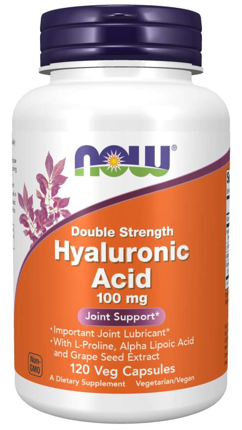 Hyaluronic Acid, Double Strength 100 mg Veg Capsules