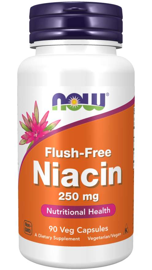 Flush-Free Niacin 250 mg Veg Capsules